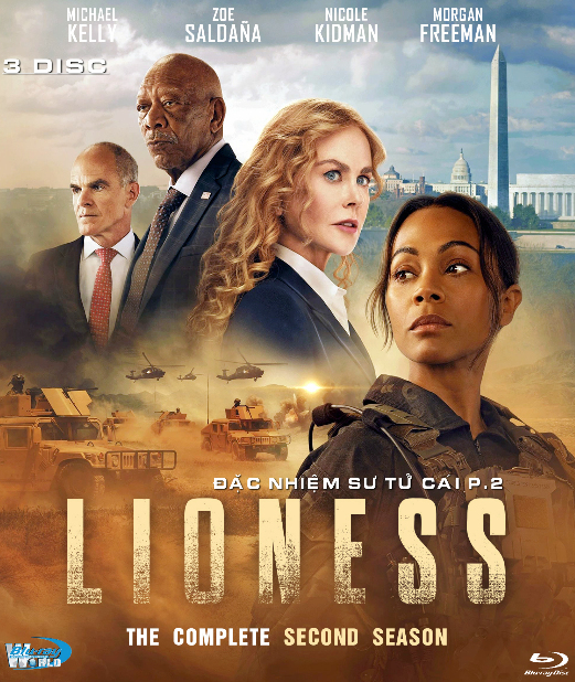 B6384.Special Ops Lioness Season 2 - Everything You Need To Know 2025 ĐẶC NHIỆM SƯ TỬ CÁI P.2 (DTS-HD MA 7.1) 3DISC